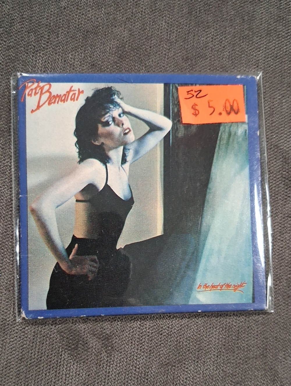 Vintage Pat Benatar Chu Bops Miniature 80s Album Covers ONLY G *No Lyrics/Gum